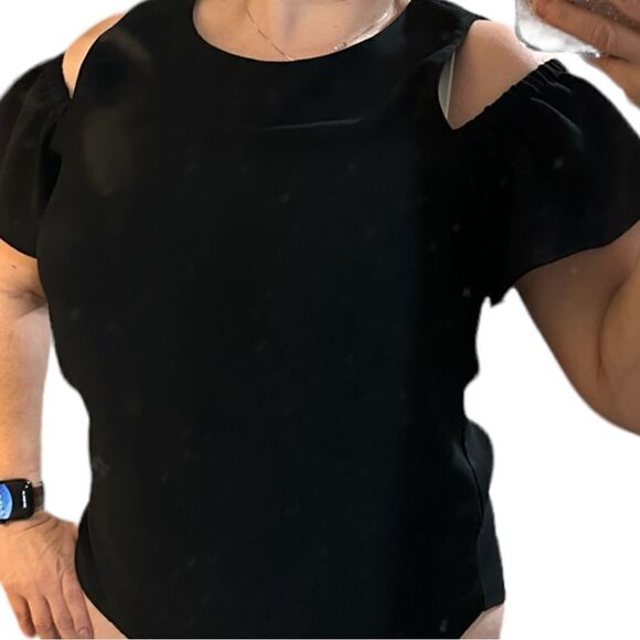 Amanda Uprichard Black Cold Shoulder
Women's Size Small Blouse - Picture 6 of 15